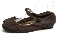 A15666 美品 アーツ&サイエンス　アシンメトリーストラップパンプス 黒23 復刻版＞アシンメトリーカットポインテッドトゥパンプス (23.0cm