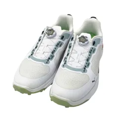 PUMA GOLF プーマゴルフ 310724-03 イグナイトエレベートX ゴルフシューズ ディスク 2025年モデル  ホワイト系 26 [240101534201] ゴルフウェア メンズ ストスト
