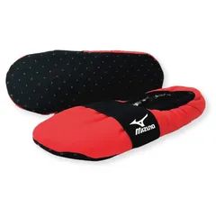 【新品】Mizuno ミズノ Mizuno中綿入りルームシューズ（紳士用） 人気 おしゃれ かっこいい 中綿入り 撥水素材 ポリエステル 家で洗える 軽量 暖かい 防寒 秋冬 オフィス おうち時間 25〜27cm 赤 レッドバレンタイン