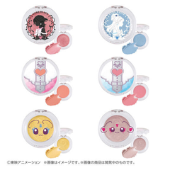 数量限定　ふたりはプリキュア×バンダイ　ポンデクルール　マルチカラーバーム(リップ・アイシャドウ・チークに)　ランダム1点