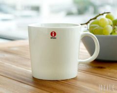 新品 イッタラ ティーマ ホワイト 007255 マグカップ 300ml 耐熱 電子レンジ対応 マグ ギフト 結婚祝い プレゼント 贈り物
