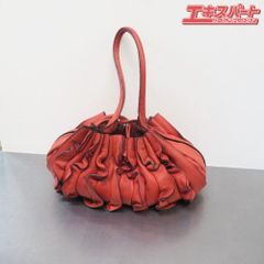 未使用級✨ルポ バルセロナ アバニコ 2way バッグ レッド レザー
