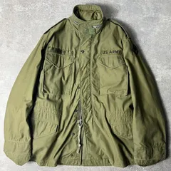 60s 68年製 US ARMY 米軍実物 M-65 フィールド ジャケット M-R 2nd / 60年代 アルミジップ ビンテージ ミリタリー アーミー オリーブ