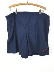 古着 90s NIKE BIG スウォッシュ ナイロン ショーツ ショート パンツ XL 古着