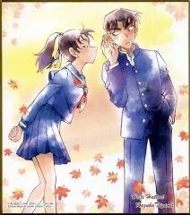 【中古】食玩 雑貨 8.服部平次＆遠山和葉 「名探偵コナン 色紙ART5」