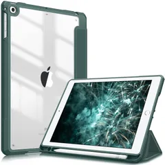 【数量限定】TPU PU合成レザー iPad iPad iPad iPad 傷つけ防止 9.7 9.7 薄型 軽量 スリープ機能 第6世代 三つ折スタンド 収納可能 Pencil Apple / / / 透明バックカバー ケース 第5世代対応 1 Air Ai