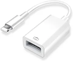 ◆送料込み◆iPhone usb 変換アダプタ OTGケーブル データ双方向伝送 写真/動画/音楽/iPhone/iPad/カメラ/MIDI/キーボード/DAC/マイク/マウス/iOSに対応 iPhone lightning to usb3.0カメラアダプタ