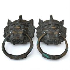 朱塗魚型 時代呼び板 木鐸 李朝 木彫 壁掛 置物 自在鉤 木 彫