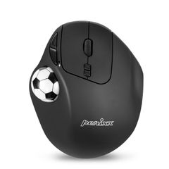 Style:2.4GHz（サッカーボール） ぺリックス PERIMICE-517D トラックボール 搭載 有線 エルゴノミクス マウス 7ボタン USB接続 DPI感度 400/1000 (2.4GHz（サッカーボール）)