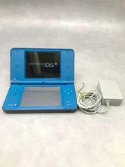 MK71△Nintendo ニンテンドー DSi LL UTR-001 本体 ブルー系 アダプター付き【通電のみ確認】ジャンクのサムネイル
