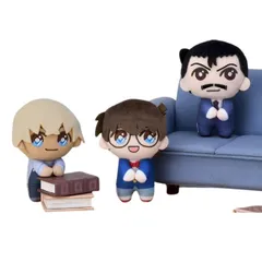 名探偵コナン ぴょこともマスコット コナン＆小五郎＆安室 全3種 約10cm