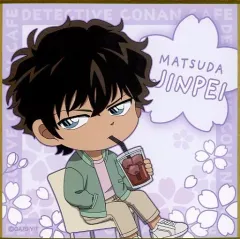 【中古】紙製品 松田陣平(デフォルメ) ミニ色紙 「セガ ラッキーくじONLINE 名探偵コナンカフェ -POLICE×CAFETERIA-」 E賞-11