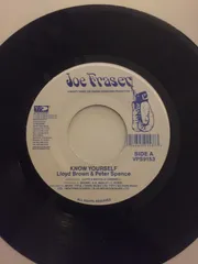 米7” Lloyd Brown & Peter Spence Know Yourself / Jah Live (Riddim) VPS9153 Joe Frasier, VP Reco /00080