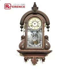 大きな古時計、USAアンソニア柱時計、調整済み、動作品 Yahoo!オークション -「アンソニア 柱時計」の落札相場・落札価格