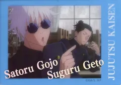 【中古】キャラカード 五条悟＆夏油傑(五条指差し/箔押しレア) 「呪術廻戦 第2期 懐玉・玉折 ぱしゃこれ クリアVer.」