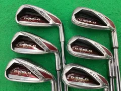 Callaway - 良品　キャロウェイ　ディアブロエッジ　メンズゴルフアイアン6本　右　S　スチール 2025年最新】キャロウェイ Callaway ディアブロ エッジ アイアン