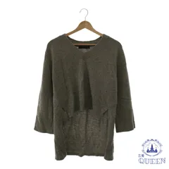 ☆美品☆ YVON イヴォン セーター トップス ニット 長袖 オシャレ レディース グレー 38 901-6711 送料無料 古着