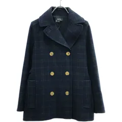 A.P.C. アーペーセー ウール ツイード ジャケット 正規販売店】 アーペーセー 英国MOON生地 A.P.C. ステンカラー