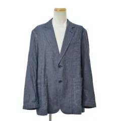 【LANVINCOLLECTION】24SS L'Esprit Nouveau 2024 148265 JD205 PARIS JEANS JACKET リネン混テーラードジャケット