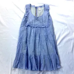 RED VALENTINO レッド ヴァレンティノ ミニワンピース チェック柄 ブルー サイズ42のサムネイル