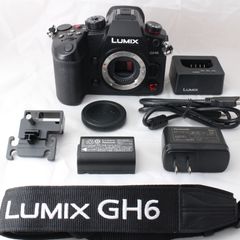 ☆新品級・ショット数129☆ Panasonic LUMIX GH6 ボディ DC-GH6 パナソニック ミラーレス一眼カメラ ルミックス #R291