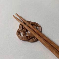 箸置き 菜の花結び 胡桃（1個）