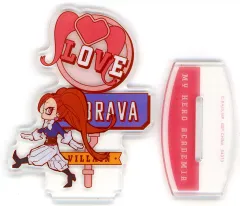 【中古】アクリルスタンド・アクリルパネル ラブラバ アクリルスタンド 「一番くじ 僕のヒーローアカデミア 垂れ流せ!文化祭!」 G賞