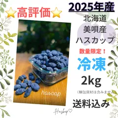 ラストです！北海道　生ハスカップ2キロ 2025年最新】生ハスカップの人気アイテム - メルカリ