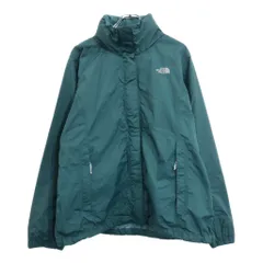 THE NORTH FACE ノースフェイス HYVENT マウンテンパーカー アウトドア エメラルドグリーン(レディース XL)中古 古着 U7107