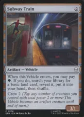 【中古】マジックザギャザリング 0178[C]：【SPM】Subway Train/地下鉄
