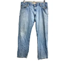 Levi's 505 デニムパンツ W36 リーバイス ストレート ビッグサイズ ライトブルー コットン メキシコ製 古着卸 アメリカ仕入 2311-679