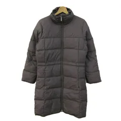 アディダス ダウンジャケット ジャンパー アウター ロングコート スポーツウエア レディース Mサイズ グレー adidas 【中古】