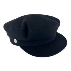 新品未使用 HERMES エルメス Casquette femme vauban milano #58 サイズ58 キャスケット 《ヴォーバン》 ミラノジャージー ブラック ハット 帽子