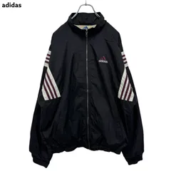 90s adidas Logo Embroidery Nylon Zip-up Jacket アディダス ナイロンジャケット 刺繍ロゴ ヴィンテージ 古着