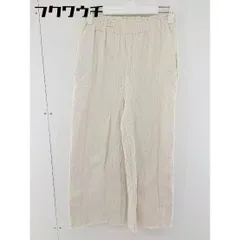 ◇ B:MING by BEAMS ビーミング by ビームス ウエストゴム ワイド パンツ サイズM ベージュ レディース  【中古】 【1112010026426】