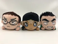 ♪)  寝そべり ぬいぐるみ 伊達航 安室透 風見裕也 名探偵コナン マスコット 全3種セット