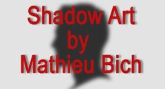 Shadow Art (Bat Man) by Mathieu Bich