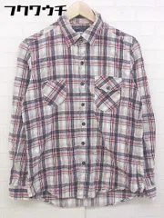 ◇ simplicite plus シンプリシテェプリュス チェック 長袖 シャツ サイズ38 グレージュ マルチ メンズ  【中古】 【1107160008804】のサムネイル