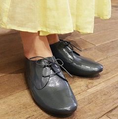 ramble dance/ランブルダンス レースアップエナメルレザーシューズ373-21737
