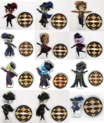 【中古】アクリルスタンド・アクリルパネル 全11種セット 「ディズニー ツイステッドワンダーランド ミニアクリルスタンドコレクション vol.8(マスカレードドレスver.)」