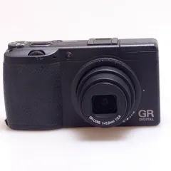 RICOHリコーGRデジタルⅡリコーオールドデジカメ別売りレンズフードつき オールドコンデジがブームらしいので「RICOH GR DIGITAL II」を