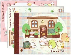 【中古】ノート・メモ帳 喫茶すみっコ(ブラウン/横) クロスメモ 「すみっコぐらし」