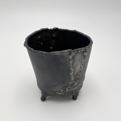 鉄小物　小物入れ 　花器　ハンドメイド　Ku008