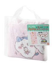 【数量限定】厚手 レジャーシート 2～3人用 1畳 ピンク ちいかわ 手提げバッグ付き 3層構造 防水 アサヒ興洋 冷気・温気防止 やわらかい座り心地 1セット