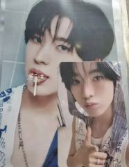 ジン(JIN・ソクジン) Echo アルバム サイン ポスター bts jin