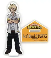【中古】アクリルスタンド・アクリルパネル 爆豪勝己(等身) アクリルスタンド 「福岡ソフトバンクホークス×僕のヒーローアカデミア」