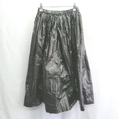 ◇ ⊇ Comme ca Mature コムサマチュア ロング プリーツ スカート サイズF ブラック レディース E  【1412260046091】