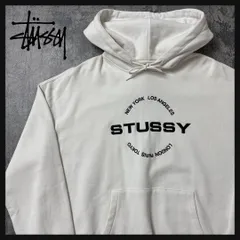 【人気デザイン】ステューシー　センター刺繍　パーカー　人気カラー　即完売　定番