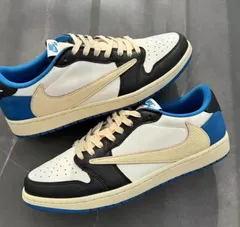 新品未使用 箱付 Travis Scott × Fragment × Air Jordan 1