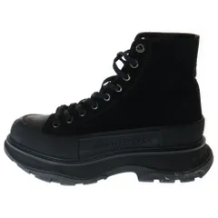 【最終値下げ】 ALEXANDER MCQUEEN 黒 ワークブーツ Alexander McQueen ALEXANDER MCQUEEN アレキサンダー